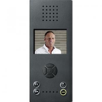 Merten Video-Freisprechstelle Color Komfort, anthrazit, System M MEG4611-0414