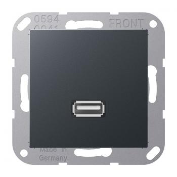 JUNG USB, Tragring, Schraubbefestigung MAA1122ANM