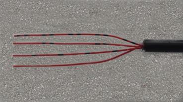Telefonerdkabel A-2Y(L)2Y2x2x0,6 Ring 75 Meter