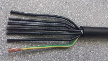 Gummikabel H07RN-F 7x2,5 qmm 25 meter Ring