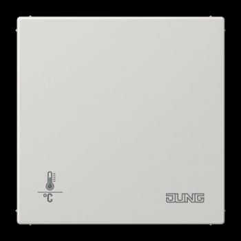 Jung KNX Objektregler mit integrierter Tasterschnittstelle 4fach, Duroplast, Serie LS, lichtgrau LS2178ORTSLG