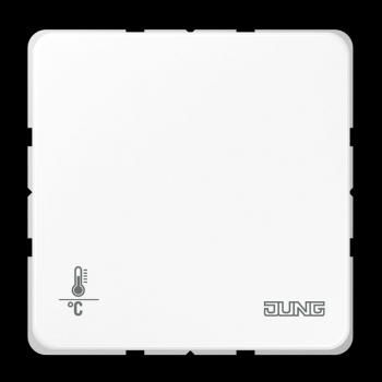 Jung KNX Objektregler mit integrierter Tasterschnittstelle 4fach, Duroplast, Serie CD, alpinweiß CD2178ORTSWW