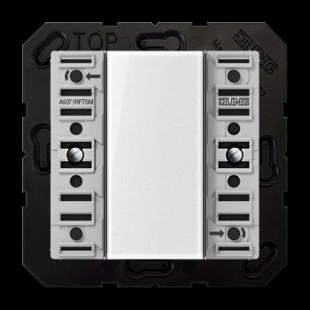 Jung KNX RF Funk-Wandsender-Modul 1fach, F50, Serie AS/A A5071RFTSM