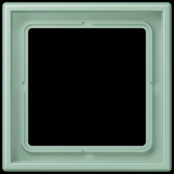 Jung Rahmen, 1-fach, LS 990, vert anglais clair LC981217