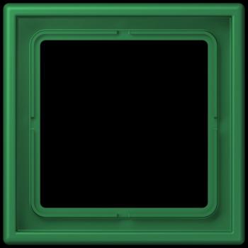 Jung Rahmen, 1-fach, LS 990, vert foncé LC981219