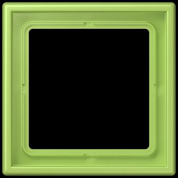 Jung Rahmen, 1-fach, LS 990, vert clair LC981221
