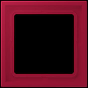 Jung Rahmen, 1-fach, LS ZERO, rouge carmin LCZ981BF229