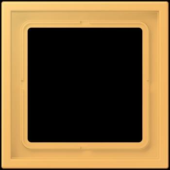 Jung Rahmen, 1-fach, LS ZERO, ocre jaune clair LCZ981BF254