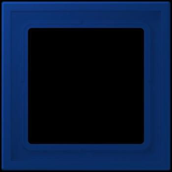 Jung Rahmen, 1-fach, LS ZERO, bleu outremer foncé LCZ981BF261