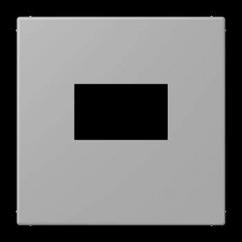 Jung Abdeckung für USB-Ladegerät, (gerastet), Serie LS, gris moyen LC1969USB204