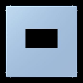 Jung Abdeckung für USB-Ladegerät, (gerastet), Serie LS, outremer moyen LC1969USB207