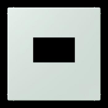 Jung Abdeckung für USB-Ladegerät, (gerastet), Serie LS, céruléen pale LC1969USB215