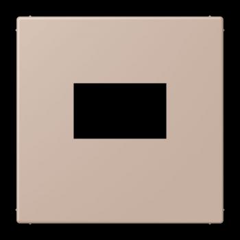 Jung Abdeckung für USB-Ladegerät, (gerastet), Serie LS, ombre brûlée claire LC1969USB240