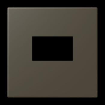 Jung Abdeckung für USB-Ladegerät, (gerastet), Serie LS, ombre naturelle 31 LC1969USB241