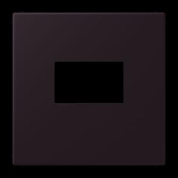 Jung Abdeckung für USB-Ladegerät, (gerastet), Serie LS, noir d'ivoire LC1969USB248