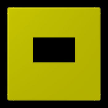 Jung Abdeckung für USB-Ladegerät, (gerastet), Serie LS, vert olive vif LC1969USB249