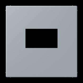 Jung Abdeckung für USB-Ladegerät, (gerastet), Serie LS, gris clair 59 LC1969USB257