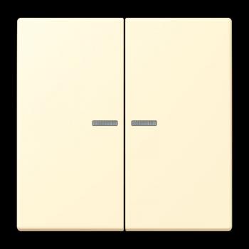 Jung JUNG HOME Taster 2fach, Serie LS, blanc BTLC17102201
