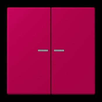 Jung JUNG HOME Taster 2fach, Serie LS, rouge rubia BTLC17102230
