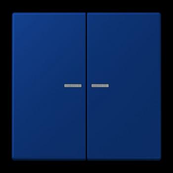 Jung JUNG HOME Taster 2fach, Serie LS, bleu outremer foncé BTLC17102261
