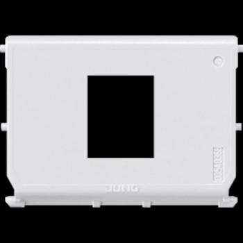 Jung Montage-Einsatz, 1fach, Universalmodul, RJ 45 System 54-1WE