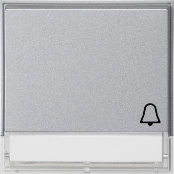 Gira Wippe Symbol Klingel BSF Gira TX_44 (WG UP) Farbe Alu 067365