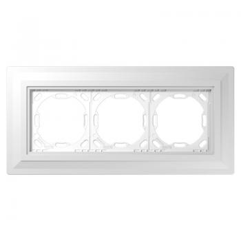 Jung Einputzadapter 3fach, putzbündig PA983G125-0