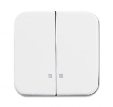 B+J Wippe, alpinwei§, Reflex SI, Abdeckungen fŸr Schalter/Taster 2505 K-214