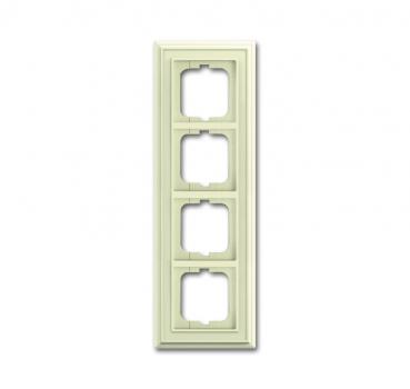 B+J Abdeckrahmen, elfenbeinwei§, Busch-dynasty, Rahmen Busch-dynasty 1724-832