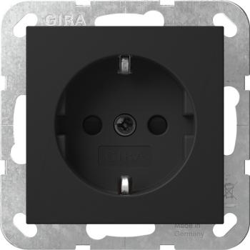 Gira SCHUKO SH SRK System 55 Schwarz m 4183005