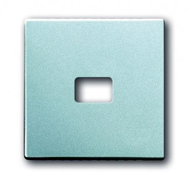 B+J Wippe, alusilber, future linear, Abdeckungen für Schalter/Taster 1720-83