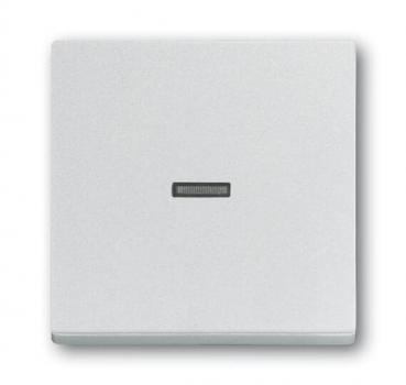 B+J Wippe, alusilber, future linear, Abdeckungen für Schalter/Taster 1789 N-83