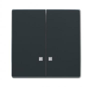B+J Wippe, anthrazit, future linear, Abdeckungen für Schalter/Taster 1785 K-81