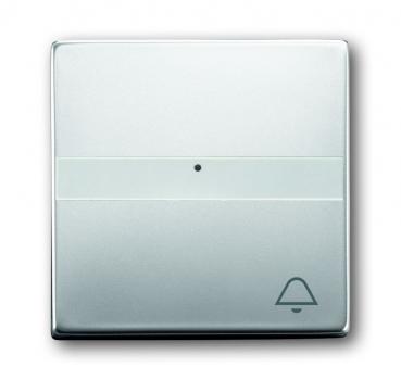 B+J Wippe, edelstahl, pur edelstahl, Abdeckungen fŸr Schalter/Taster 1764 NLI/KI-866