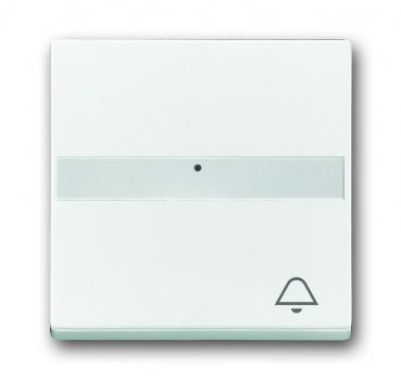 B+J Wippe, studioweiß, solo, Abdeckungen für Schalter/Taster 1764 NLI/KI-84