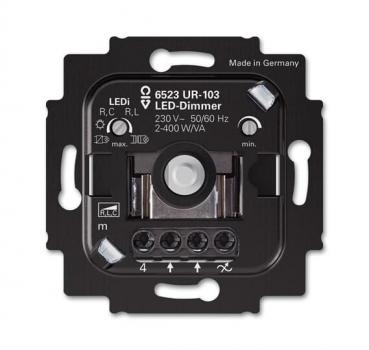 B+J Busch-Drehdimmer, Busch-Dimmer, UP-Drehdimmer 6523 UR-103