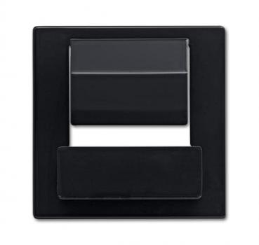 B+J Zentralscheibe fŸr Busch-powerDock, anthrazit, USB-Ladeger_te, USB-Ladeger_te 6477-81