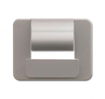 B+J Zentralscheibe fŸr Busch-powerDock, platin, USB-Ladeger_te, USB-Ladeger_te 6477-20