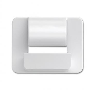 B+J Zentralscheibe fŸr Busch-powerDock, studiowei§ hochglanz, USB-Ladeger_te, USB-Ladeger_te 6477-24G