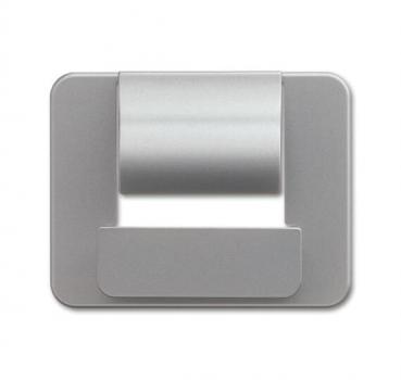 B+J Zentralscheibe fŸr Busch-powerDock, titan, USB-Ladeger_te, USB-Ladeger_te 6477-266