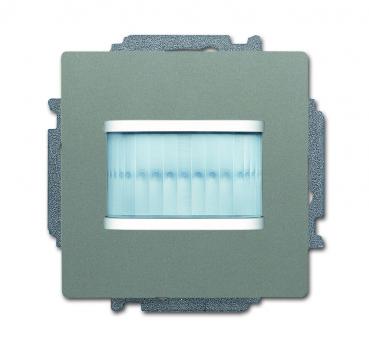 B+J Bewegungsmelder/Schaltaktor 1-fach, Wireless, graumetallic, Busch-free@home, Sensor-/Aktor-Kombinationen, Wireless 6215/1.1-803-WL