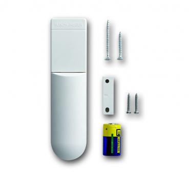 B+J Universalmelder free@home, Wireless, studiowei§ matt, Busch-free@home, Fenstermelder/Universalmelder, Wireless 6222/2 AP-64-WL