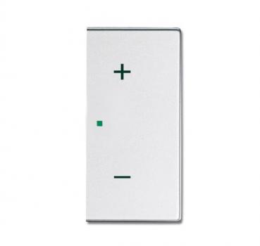 B+J Wippe, alusilber, Busch-free@home, Abdeckungen 6237-22-83