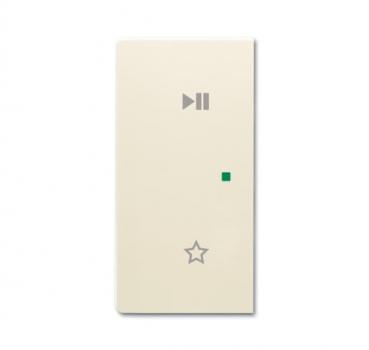 B+J Wippe, elfenbeinwei§, Busch-free@home, Abdeckungen 6237-21-82