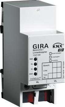 Gira BereichsLinienKoppl. KNX EIB REG 102300