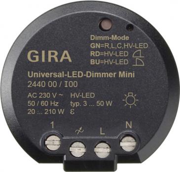 Gira Uni-LED-Dimmer Mini Elektronik 244000