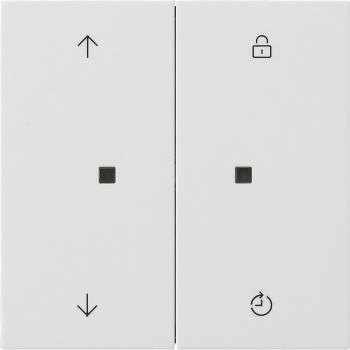 Gira S3000 Bedienaufs. Memory Fl_chenschalter Reinwei§ 5363112