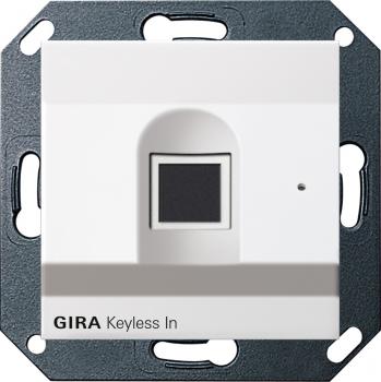 Gira Gira Keyless In Fingerprint-Leseeinheit System 55 Reinwei§ 261703