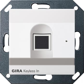 Gira Gira Keyless In Fingerprint-Leseeinheit System 55 Reinwei§ m 261727