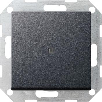 Gira Taster Wechsler gerade Kontrollf. System 55 Anthrazit 012028